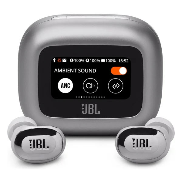 Jbl Live Buds 3 ANC TWS Gümüş Kulak İçi Bluetooth Kulaklık - Görsel 5