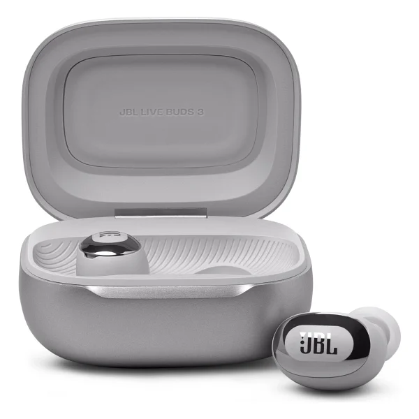 Jbl Live Buds 3 ANC TWS Gümüş Kulak İçi Bluetooth Kulaklık - Görsel 3