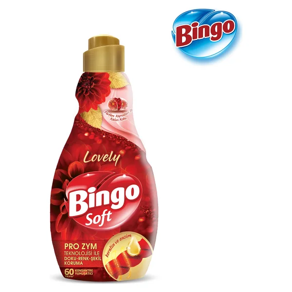 Bingo Soft Lovely Yumuşatıcı 60 Yıkama 1.44 Lt 6'lı - Görsel 3