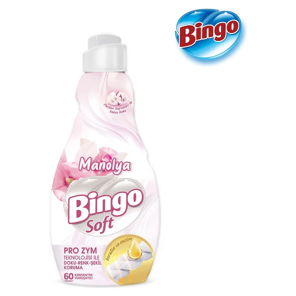 Bingo Soft Manolya Bahçesi Yumuşatıcı 60 Yıkama 1.44 Lt 6'lı - Görsel 3
