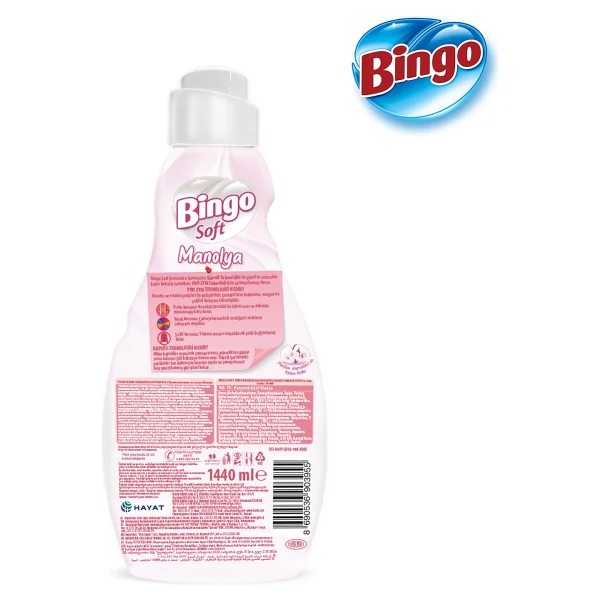 Bingo Soft Manolya Bahçesi Yumuşatıcı 60 Yıkama 1.44 Lt 6'lı - Görsel 4