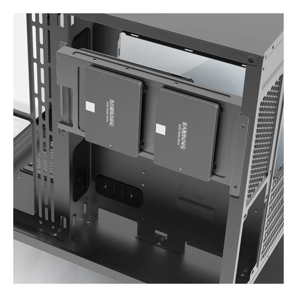 Raijintek Paean C7 Tg4 0r20b00234 Argb 4 Fanlı Siyah Atx Bilgisayar Kasası - Görsel 3