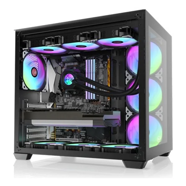 Raijintek Paean C7 Tg4 0r20b00234 Argb 4 Fanlı Siyah Atx Bilgisayar Kasası - Görsel 5