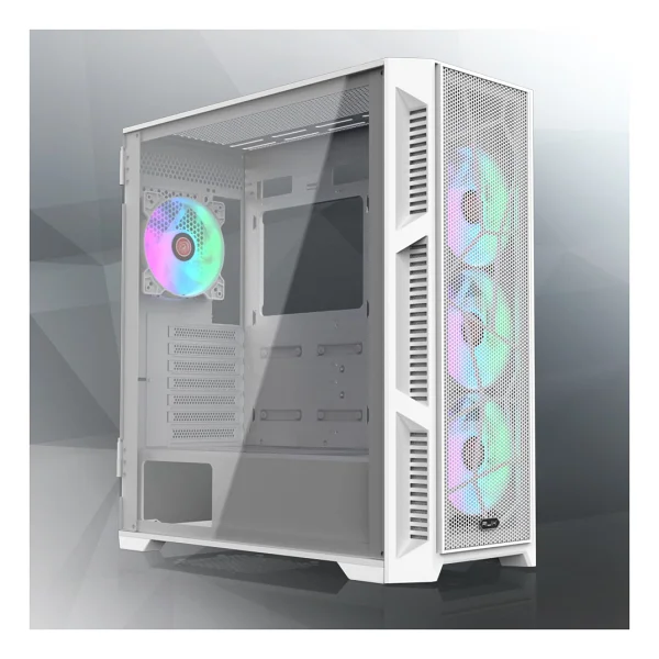 Raijintek Ponos Ultra Ms4 0r20b00228 Argb Fanlı Beyaz E-Atx Bilgisayar Kasası - Görsel 2