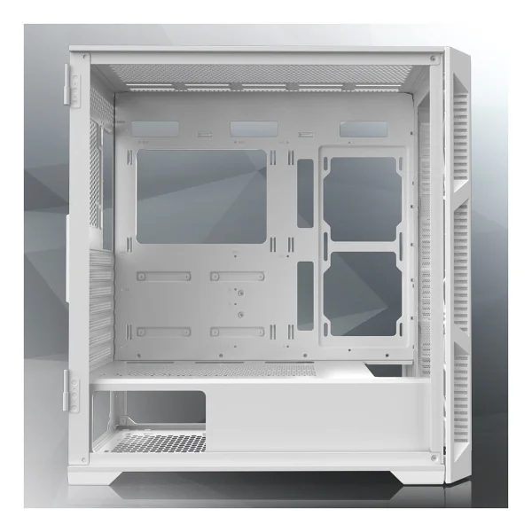 Raijintek Ponos Ultra Ms4 0r20b00228 Argb Fanlı Beyaz E-Atx Bilgisayar Kasası - Görsel 4