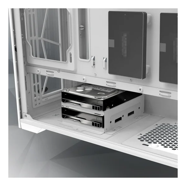 Raijintek Ponos Ultra Ms4 0r20b00228 Argb Fanlı Beyaz E-Atx Bilgisayar Kasası - Görsel 5
