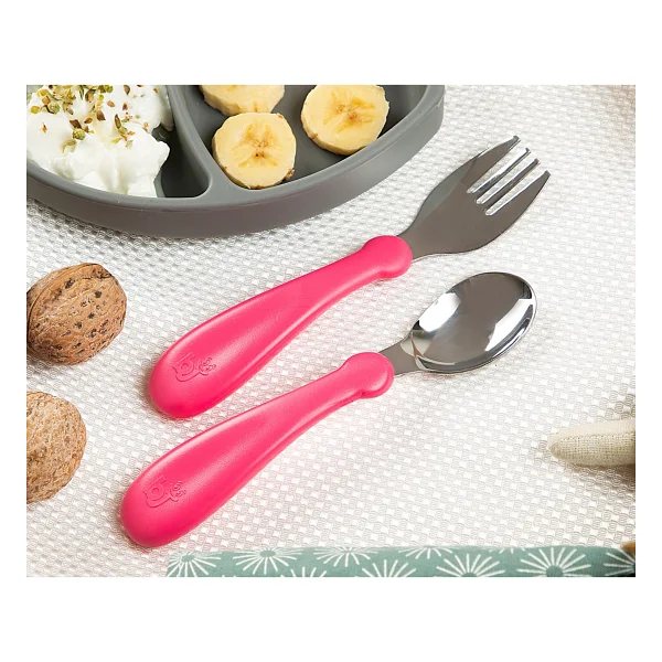 Babyjem Paslanmaz Çelik Çatal Kaşık Seti - Görsel 8