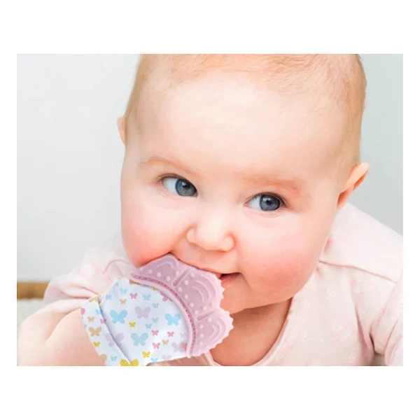 Babyjem 526 Diş Kaşıyıcı Eldiven Pembe - Görsel 8
