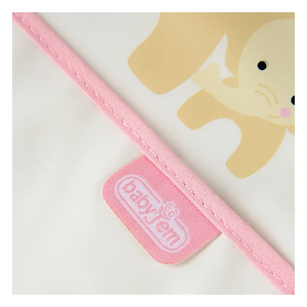 Babyjem Poli Muşamba Küçük Pembe Önlük - Görsel 5
