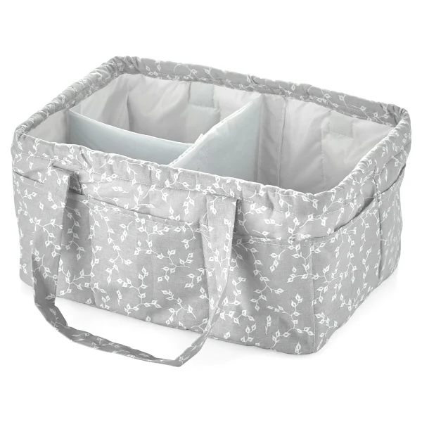 Babyjem Art-795 Gri Çiçek Katlamalı Anne Bebek Organizer - Görsel 2