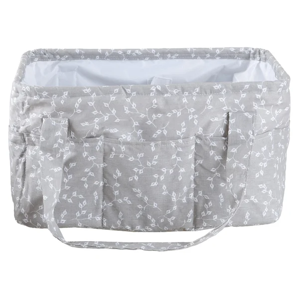 Babyjem Art-795 Gri Çiçek Katlamalı Anne Bebek Organizer - Görsel 9