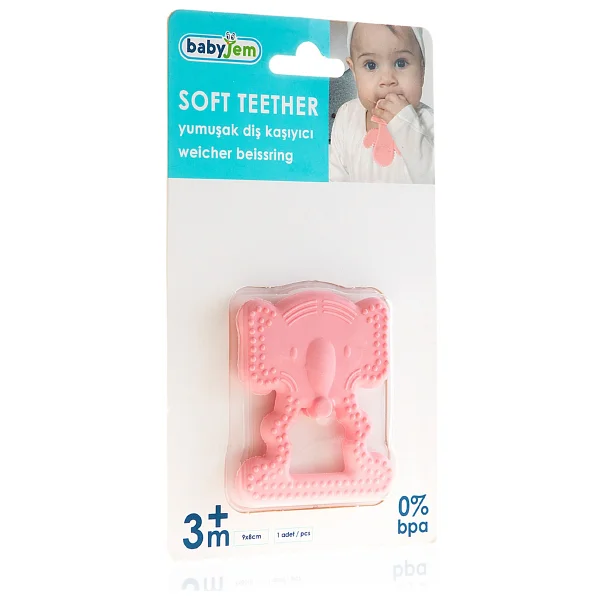 Babyjem Fil Pembe Diş Kaşıyıcı - Görsel 10