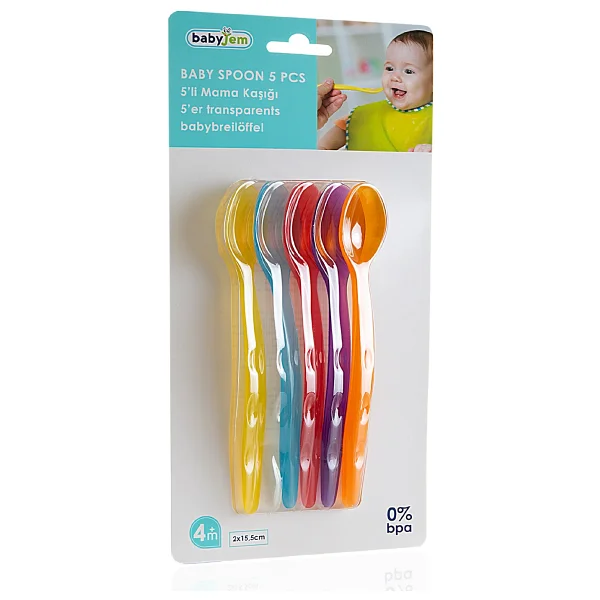 Babyjem 5'li Mama Kaşığı - Görsel 7