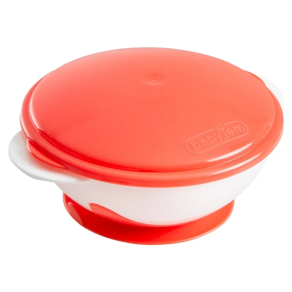 Babyjem Vakumlu Pembe Mama Tabağı - Görsel 2