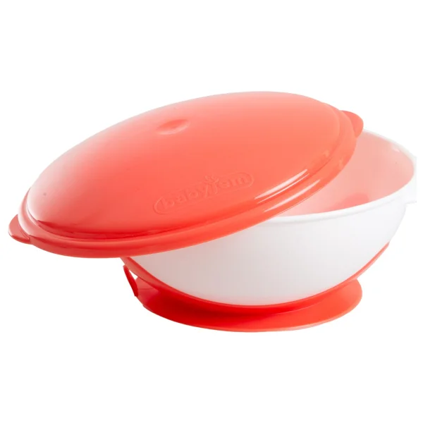 Babyjem Vakumlu Pembe Mama Tabağı - Görsel 4
