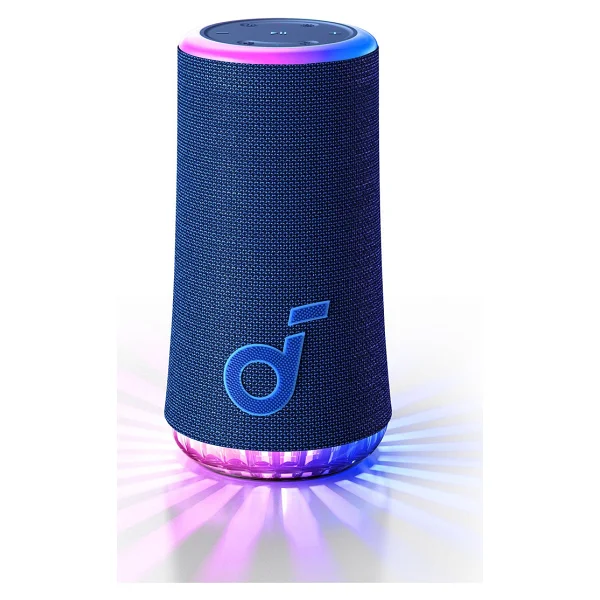 Anker Soundcore Glow Mavi Bluetooth Hoparlör - Görsel 8