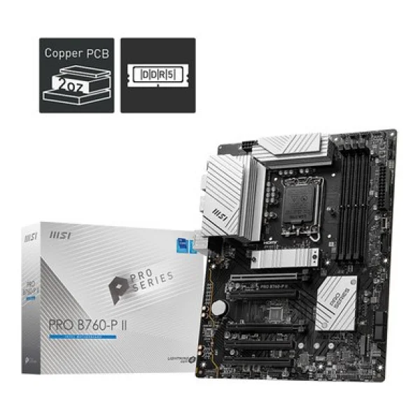 Msı Pro B760-P Iı Intel Lga1700 DDR5 Atx Anakart - Görsel 4
