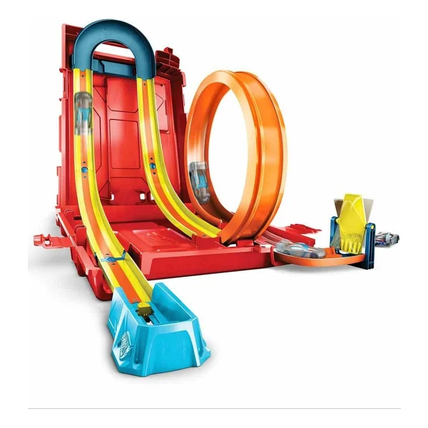 Hot Wheels Track Builder Unlimited Benzin Bidonu Akrobasi Seti Hdx78 - Görsel 9