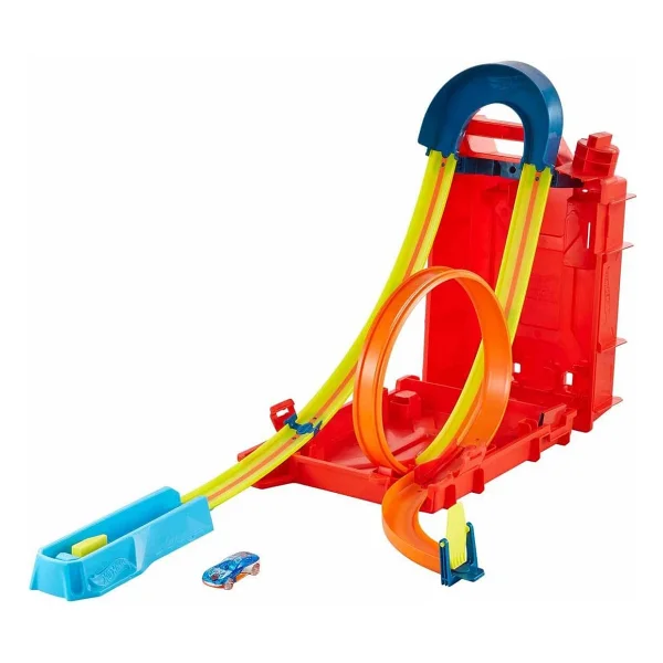 Hot Wheels Track Builder Unlimited Benzin Bidonu Akrobasi Seti Hdx78 - Görsel 10
