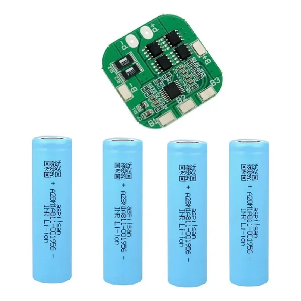 Aspilsan 4 Adet Li-Ion Ve 20a Bms. - Görsel 2