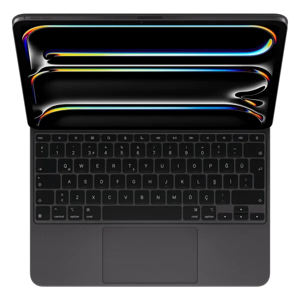 Apple Magic Keyboard For iPad Pro 13inch (M4) - Turkish Q-Keyboard - Black - Görsel 4