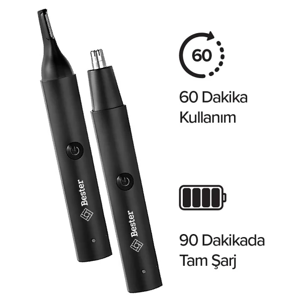 Bester Ne5891 Kulak Burun Tüy Kesme Makinesi - Görsel 5