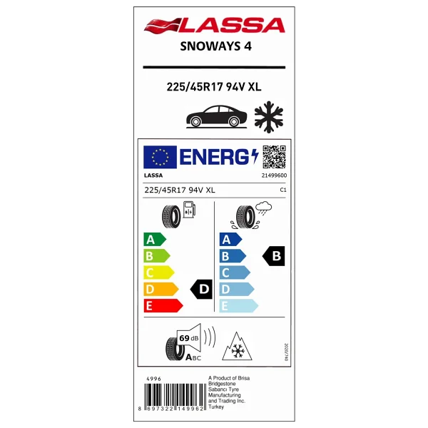 Lassa Transway 3 215/65 R16c 109/107t Yaz Lastiği - 2025 - Görsel 5