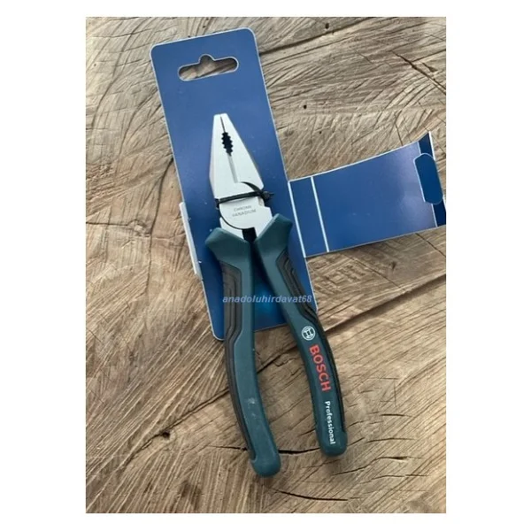 Bosch Pro 180mm Pense Crv Çelik Pense Kombine Izoleli Pense Germany - 180 Mm - Yeşil - Görsel 2