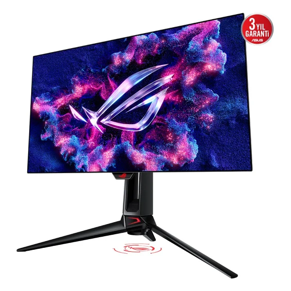 Asus Rog Swift Pg27aqdp 27" 0.03 Ms 2k Pivot 480 Hz OLED Oyuncu Monitörü - Görsel 2