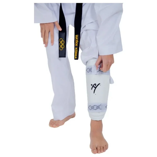 Haşado Taekwondo Kol Ve Kaval Koruyucu Takımı (Beyaz, S) - Görsel 2