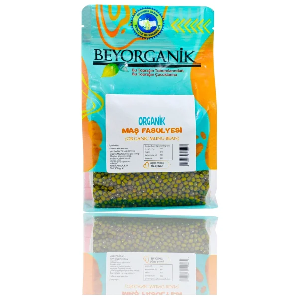 Beyorganik Organik Maş Fasulyesi 500gr (Pestisit Ve Aflatoksin Analizli) - Görsel 5