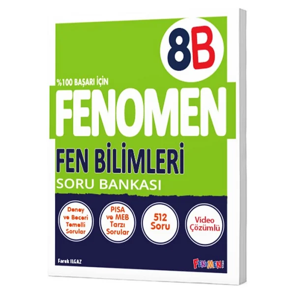 Fenomen Okul Yayınları 8. Sınıf Fen Bilimleri (B) Soru Bankası - Görsel 7