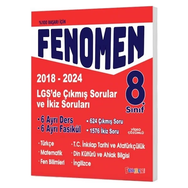Fenomen Okul Yayınları Lgs Çıkmış Sorular Ve İkiz Sorular Seti - Görsel 2