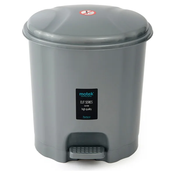 Motek Elit Pedallı Plastik 22 Lt Çöp Kovası - Görsel 2