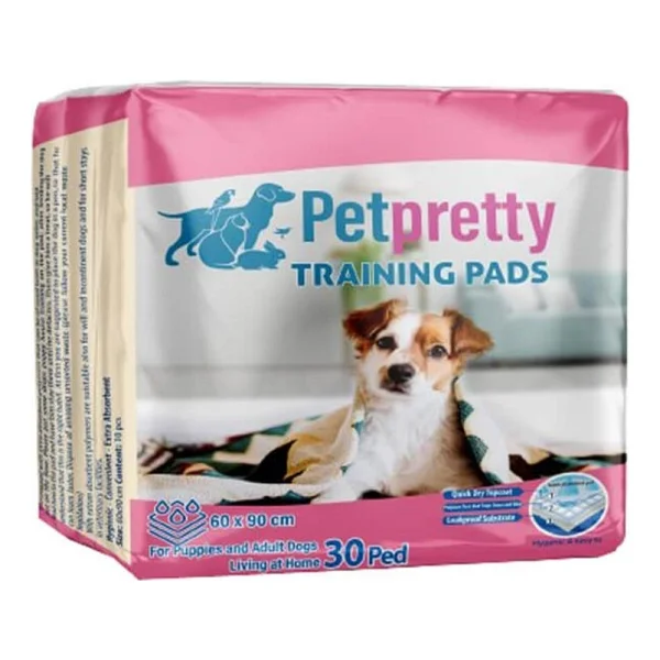 Pet Pretty Yavru Köpek Tuvalet Eğitim Pedi 60x90 Cm 30 Lu - Görsel 3