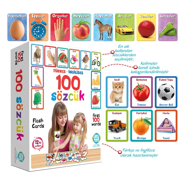 Circle Toys İlk 100 Sözcük - Görsel 6