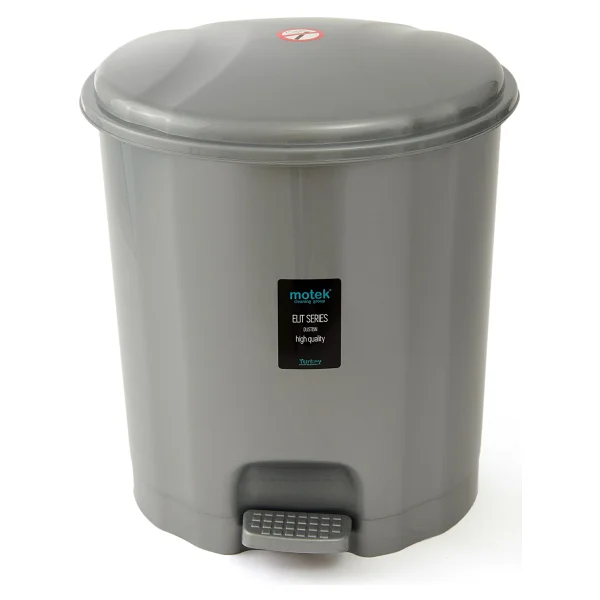 Motek Elit Pedallı Plastik 12 Lt Çöp Kovası - Görsel 2