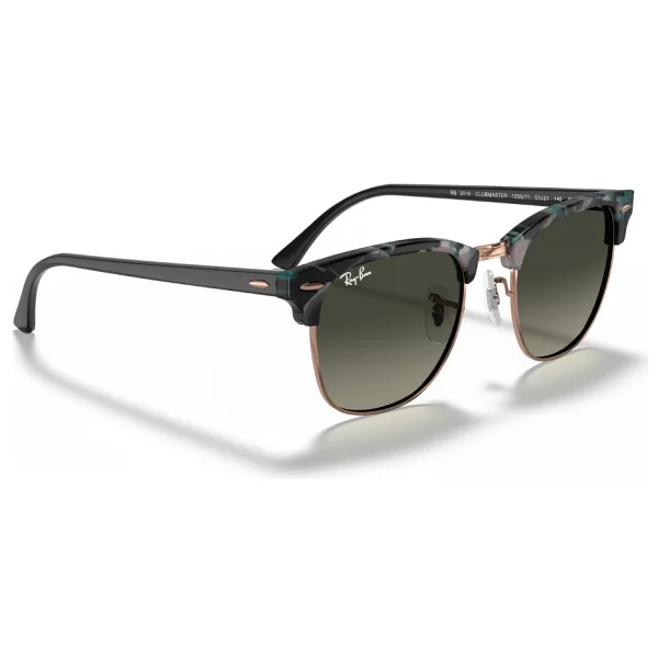 Ray-Ban Clubmaster 3016 125571 Green-Grey Güneş Gözlüğü - Görsel 5