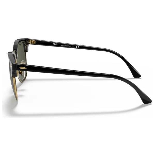 Ray-Ban Clubmaster 3016 W0365 Black/Gold-Green Güneş Gözlüğü - Görsel 2
