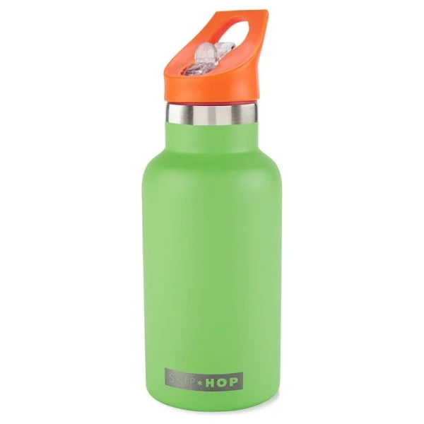 Skip Hop Spark Style Stickerlı 350 Ml Pipetli Paslanmaz Çelik Suluk - Görsel 2