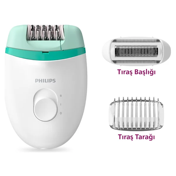 Philips Bre245/05 Satinelle Essential Kompakt Kablolu Epilatör - Görsel 9