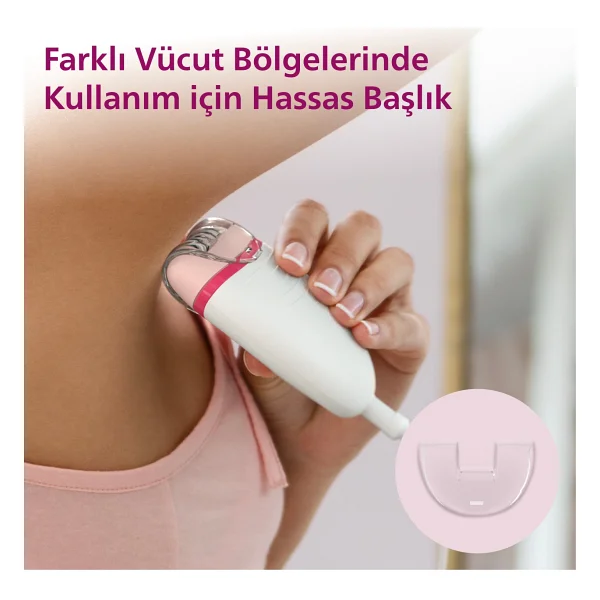 Philips Bre255/05 Satinelle Essential Kompakt Epilatör - Görsel 3