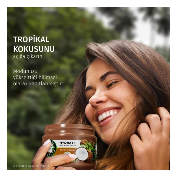 Herbal Essences Nemlendirici Hindistan Cevizi Kokulu 300 Ml Saç Maskesi - Görsel 4