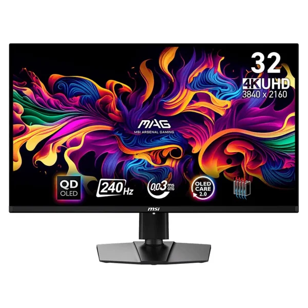 Msı Mag 321upx Qd-OLED 31.5" 0.03 Ms 4K 240 Hz OLED Oyuncu Monitörü - Görsel 2