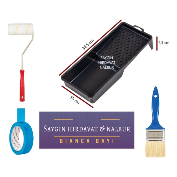 Bianca Panel Kapı Boyası - 0,75 Lt Set - Görsel 2