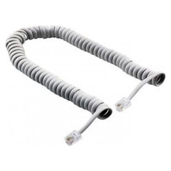 S-Link Sl-Tel3g 2m Telefon Ahize Gri Kordon Sipiral - Görsel 2