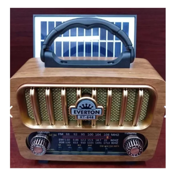 Everton Rt-848 Bluetooth Nostaljik Radyo - Görsel 2
