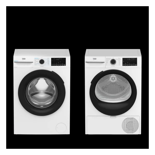 Beko Cmxd 9100 Çamaşır Makinesi Ve Kmx 90 Kurutma Makinesi Beyaz Renk 9 Kg Kapasite - Görsel 9