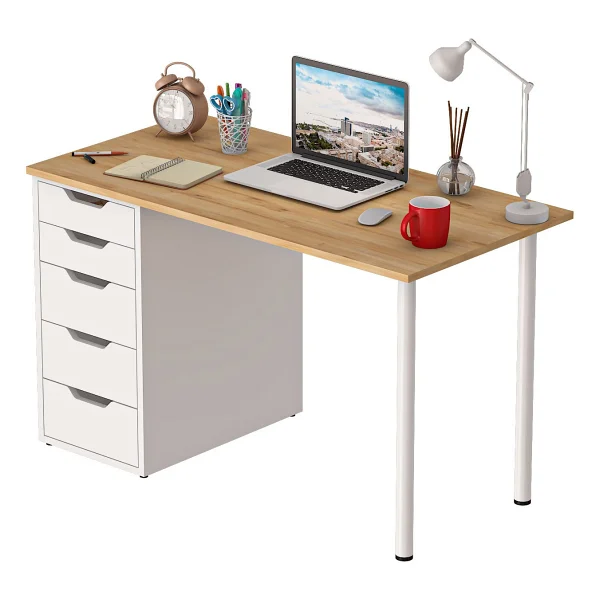 Dekorex Clm111 5 Çekmeceli Çalışma Masası - Görsel 3