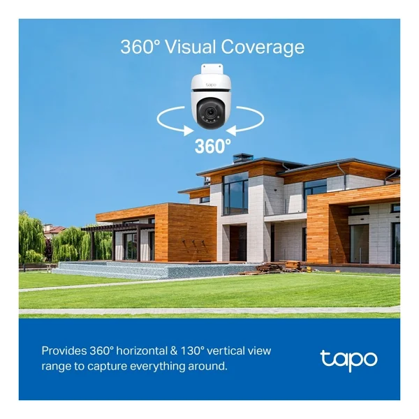 Tp-Link Tapo C510w 2k Ip Wi-Fi Güvenlik Kamerası - Görsel 8